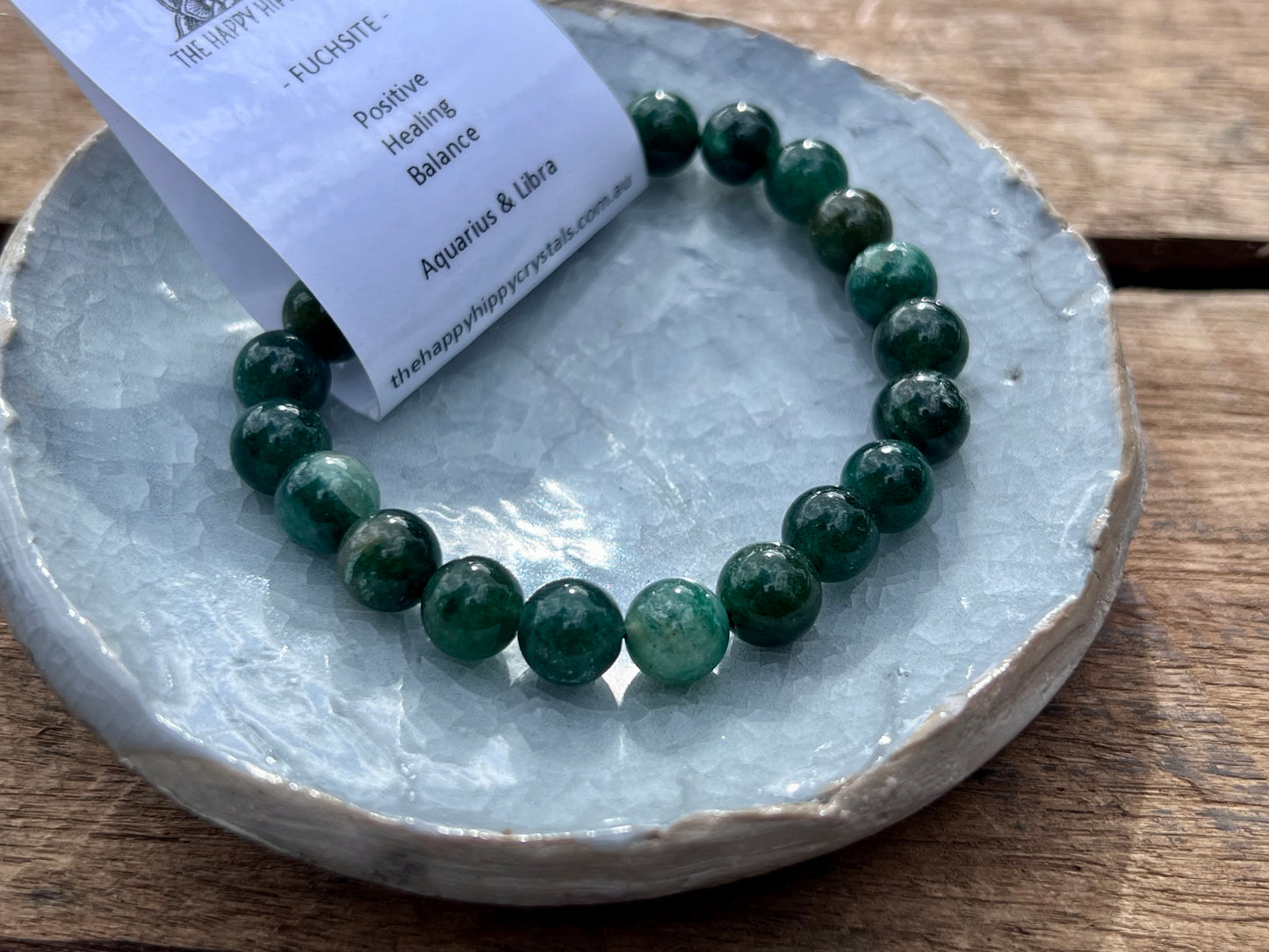 Fuchsite Tumbled Bracelet