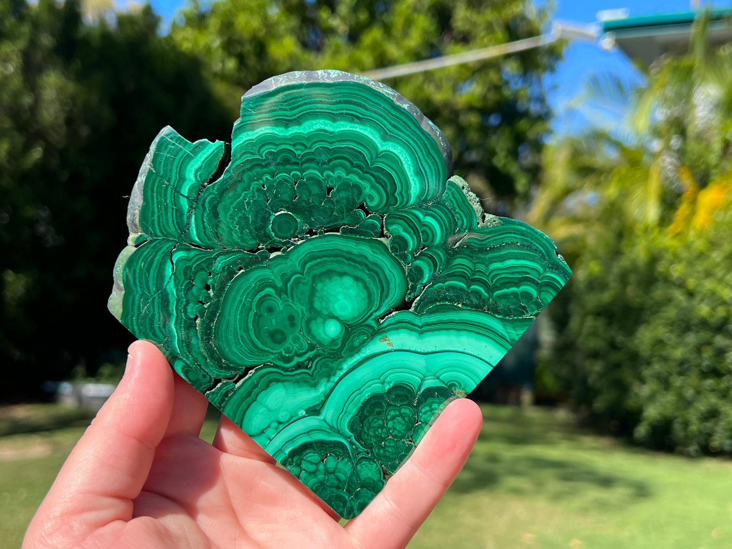Malachite Slice