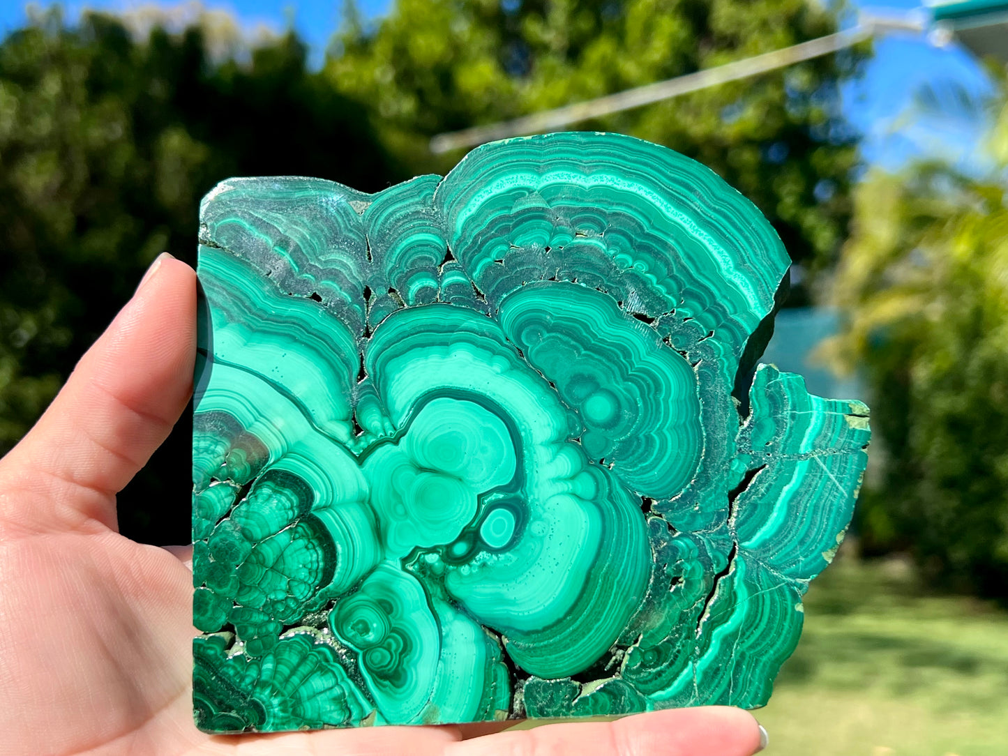 Malachite Slice