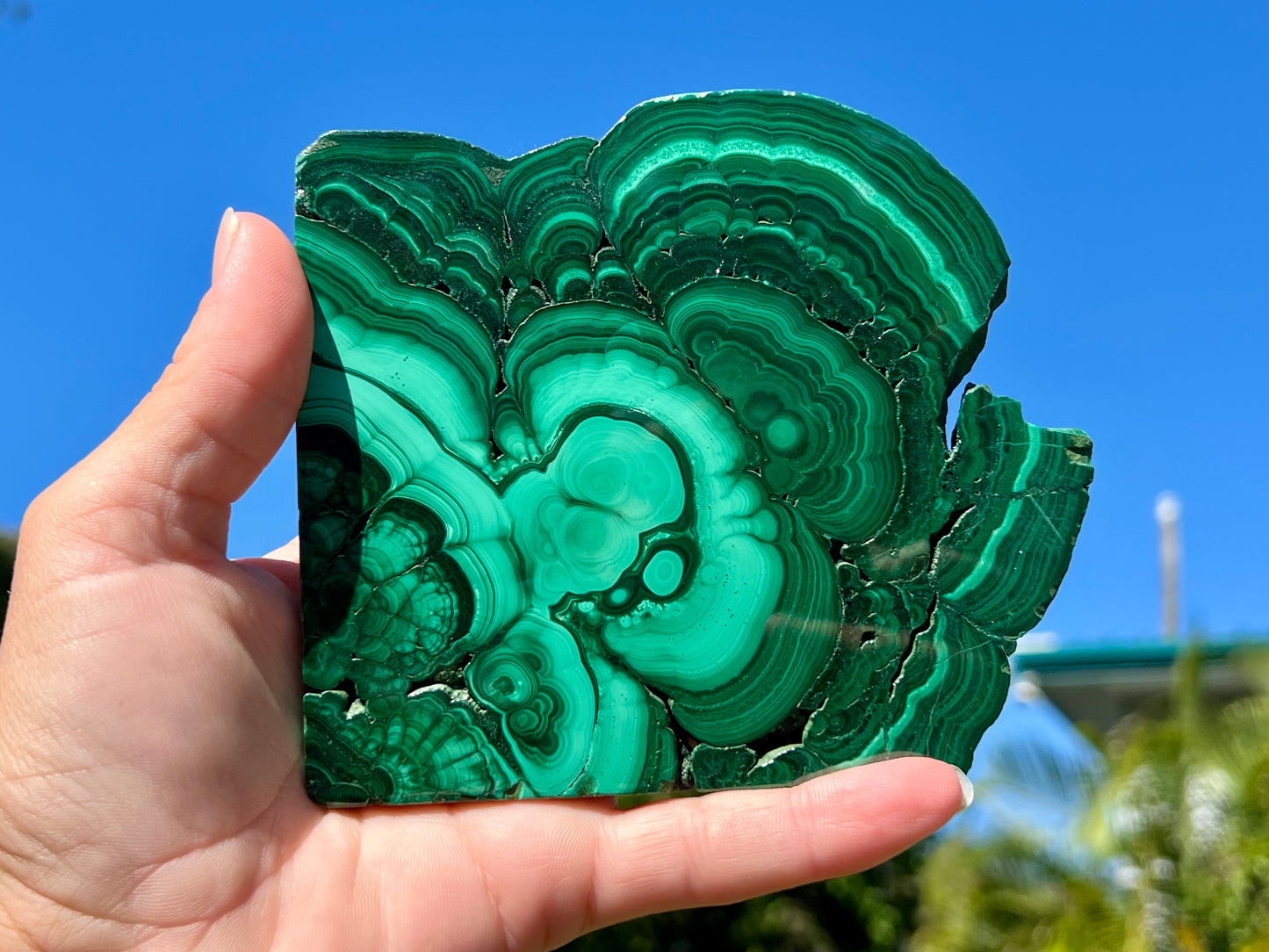 Malachite Slice