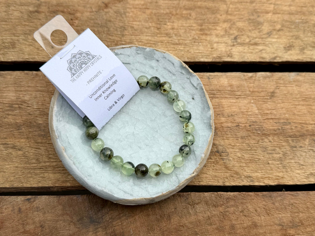 Prehnite Tumbled Bracelet