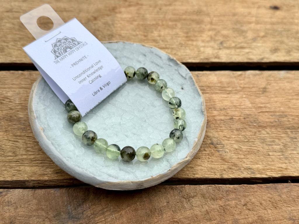 Prehnite Tumbled Bracelet