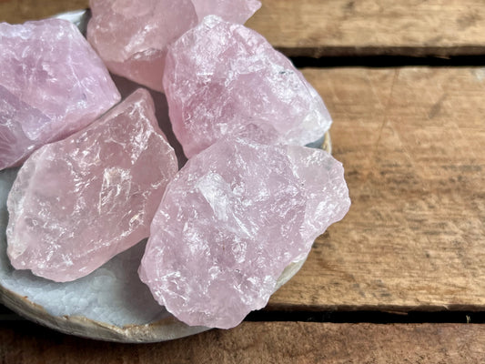 Rose Quartz Rough - Medium
