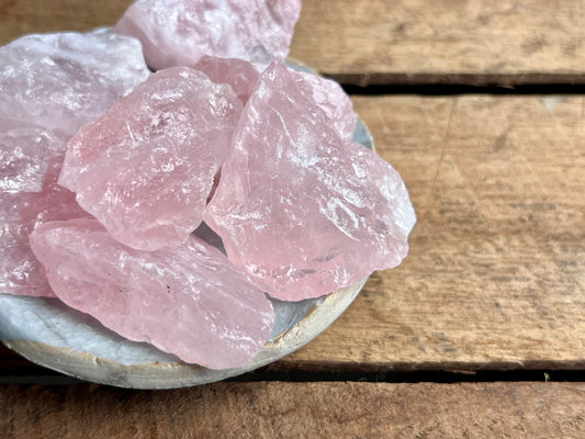 Rose Quartz Rough - Small