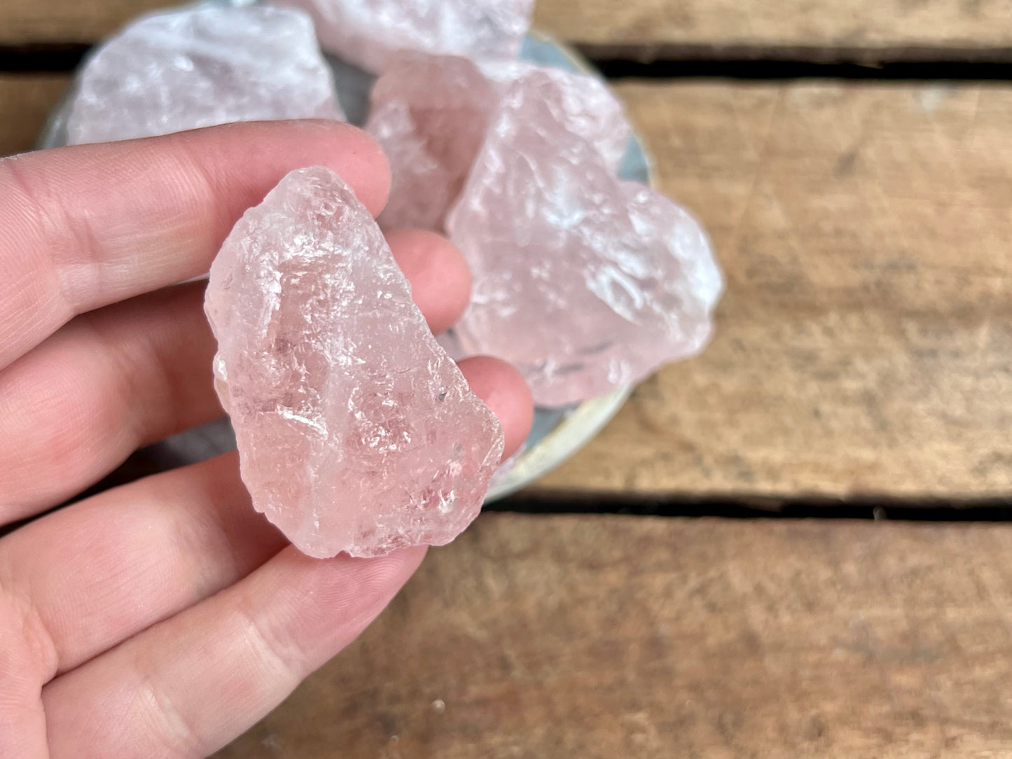 Rose Quartz Rough - Small
