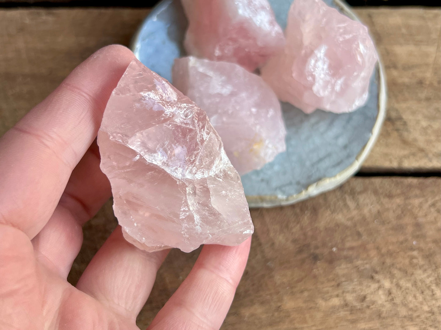 Rose Quartz Rough - Large