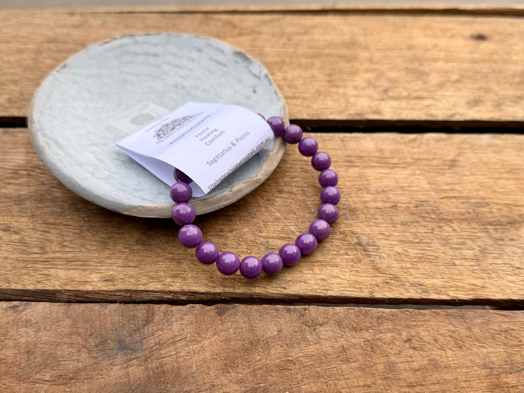 Phosphosiderite Tumbled Bracelet