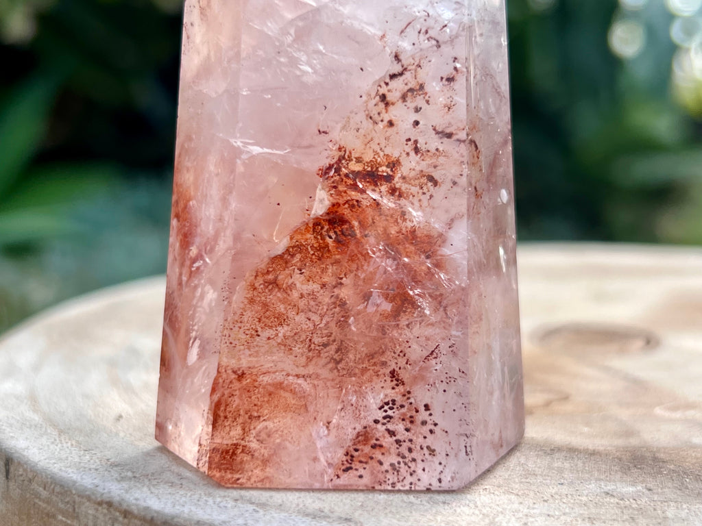 Hematoid Quartz Point