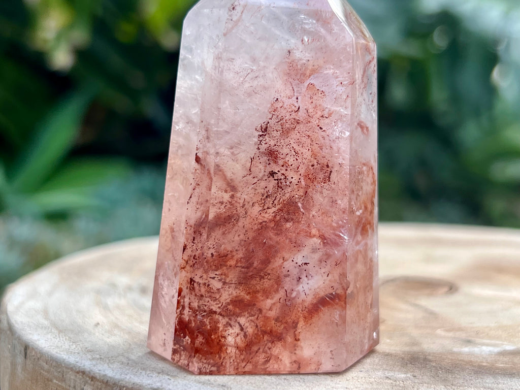 Hematoid Quartz Point
