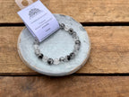 Tourmaline In Quartz Tumbled Bracelet