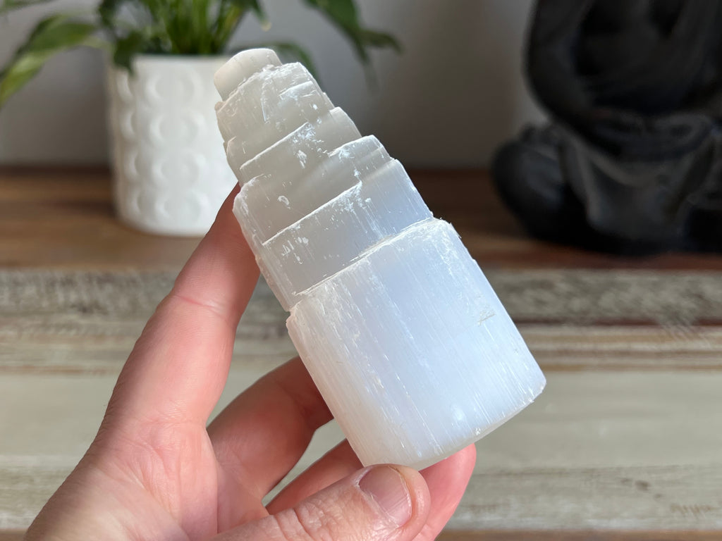 Selenite Tower - Small