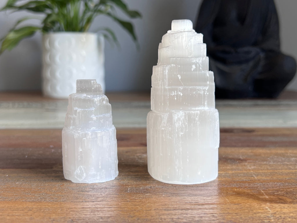 Selenite Tower - Small