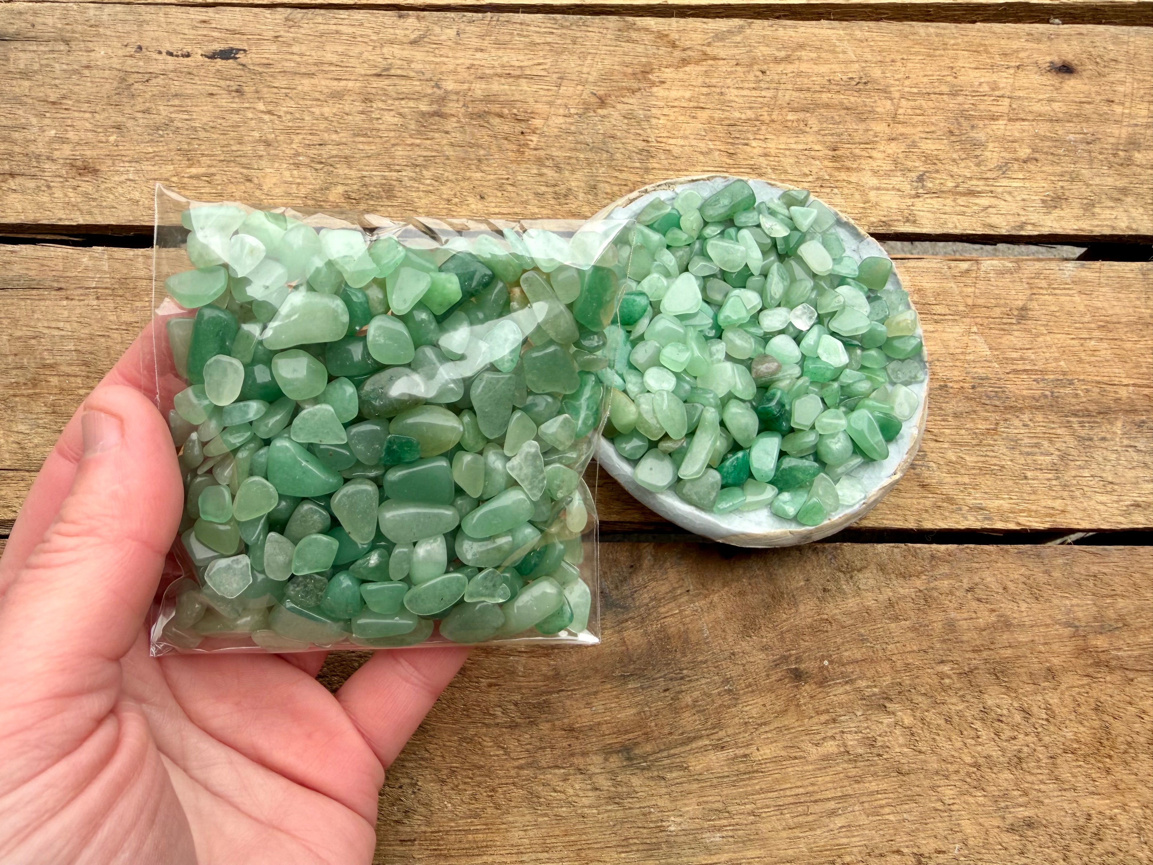 Green Aventurine Chip Pack
