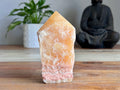 Orange Calcite Rough/ Polished Point