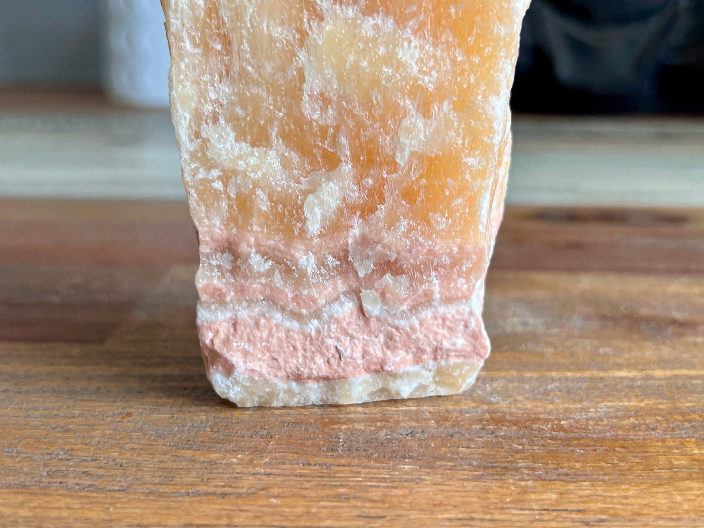 Orange Calcite Rough/ Polished Point