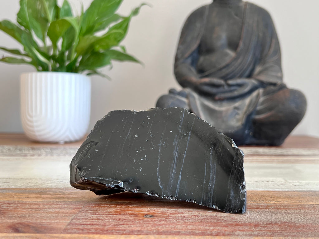Obsidian Rough Rock