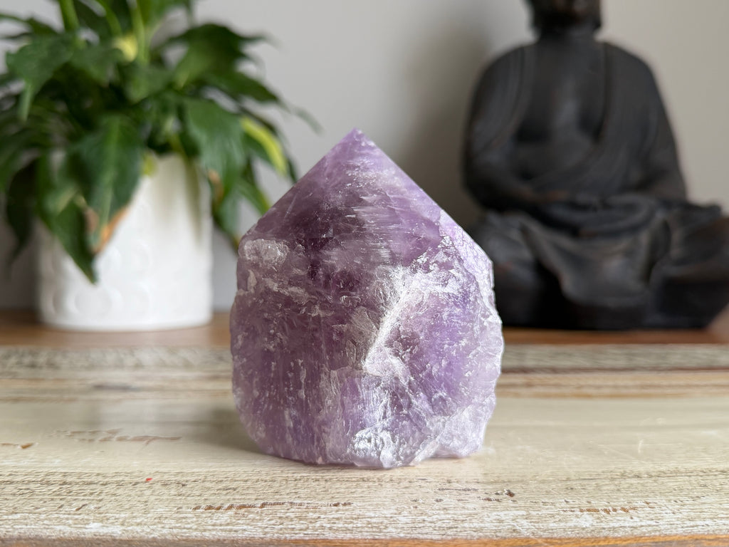 Amethyst Rough/ Polished Point