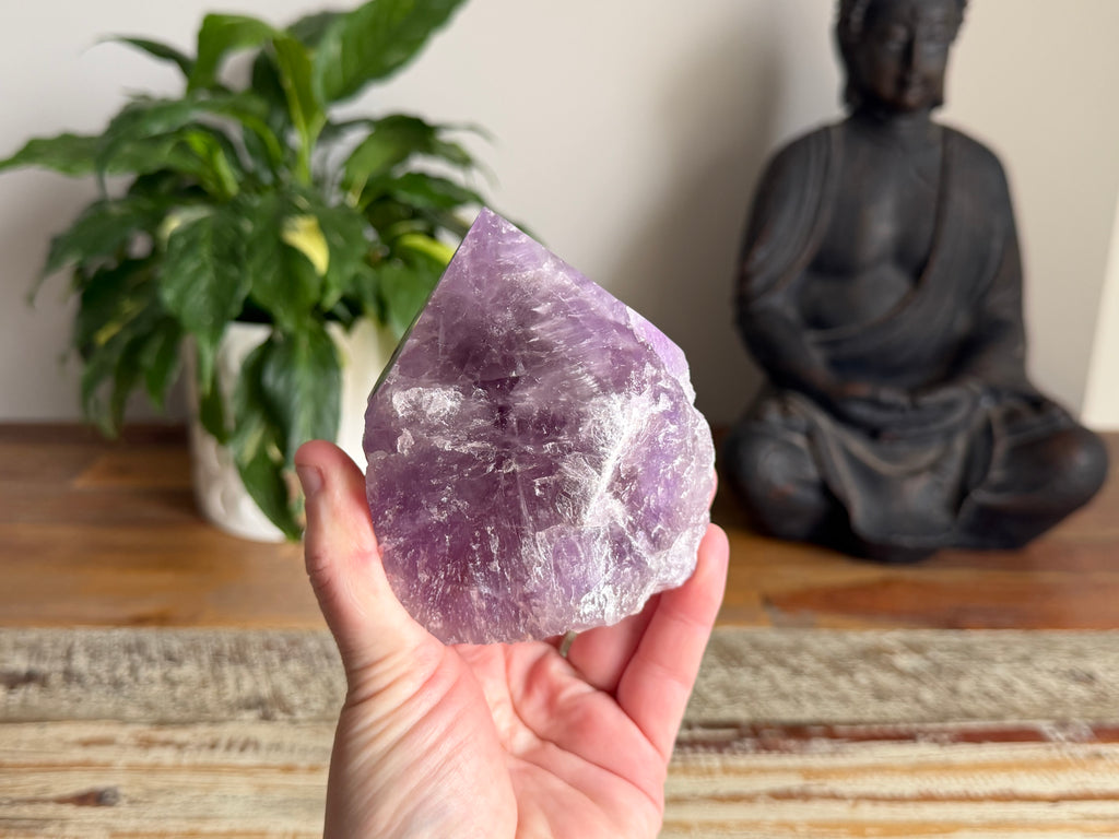 Amethyst Rough/ Polished Point