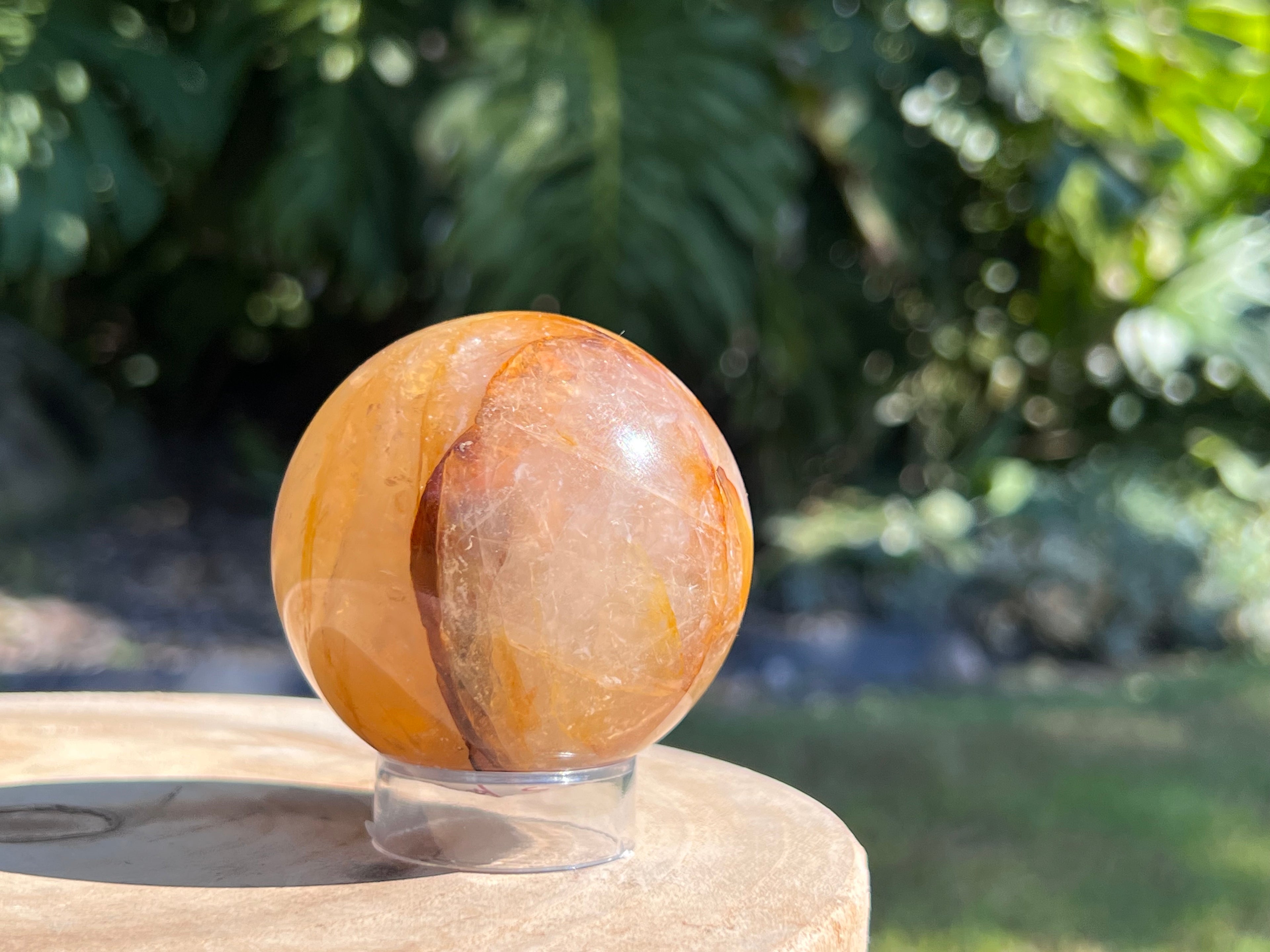 Golden Healer Quartz with warm golden hues and translucent clarity, known for its powerful healing energy and connection to divine light