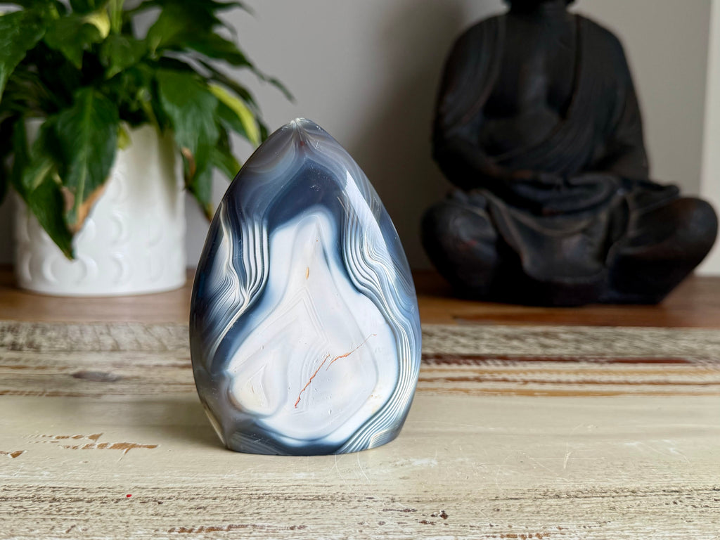 Orca Agate Freeform