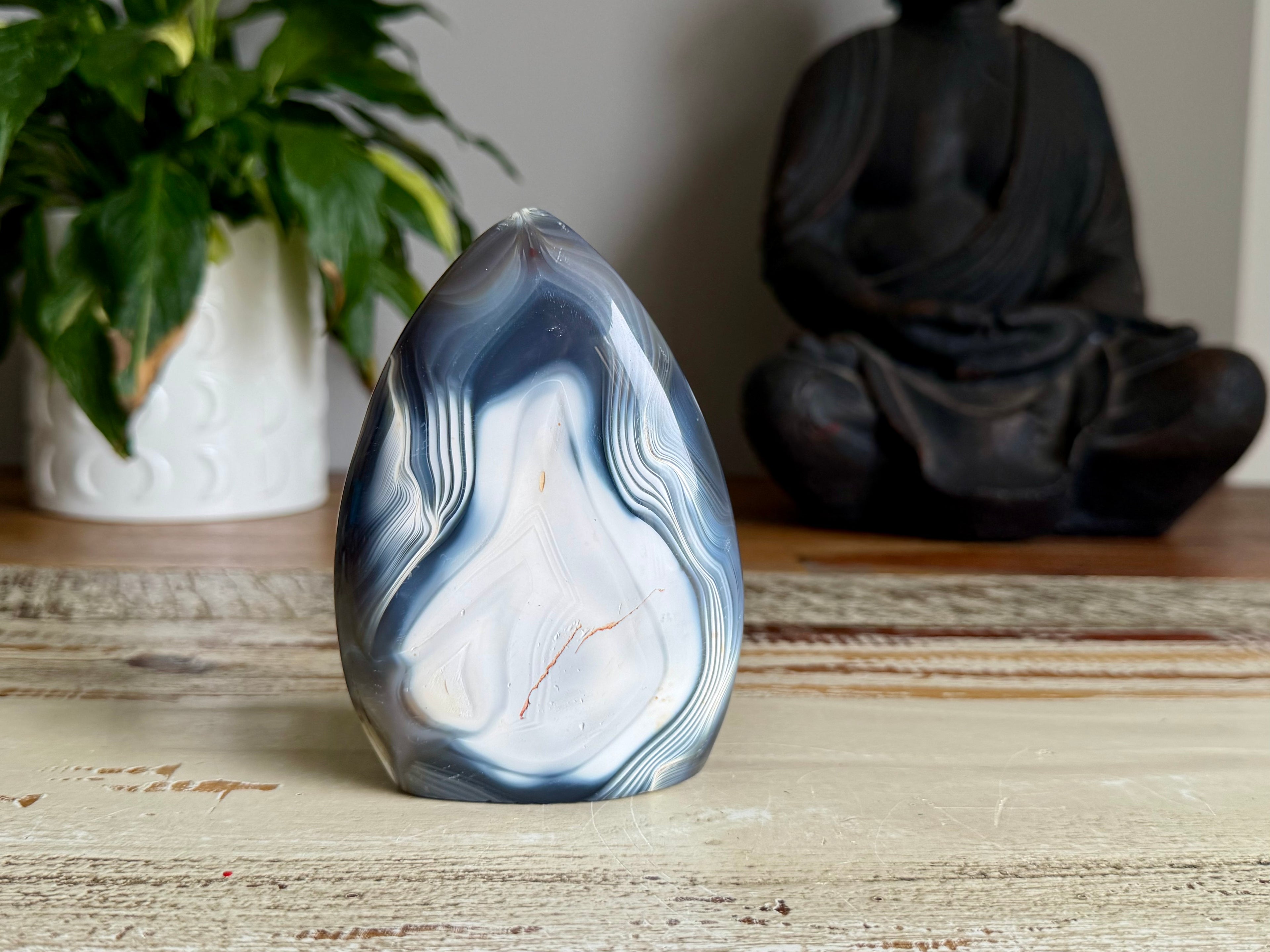 Orca Agate Freeform