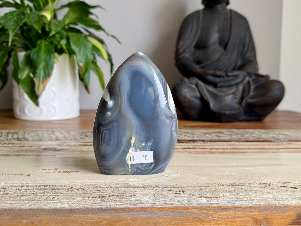 Orca Agate Freeform