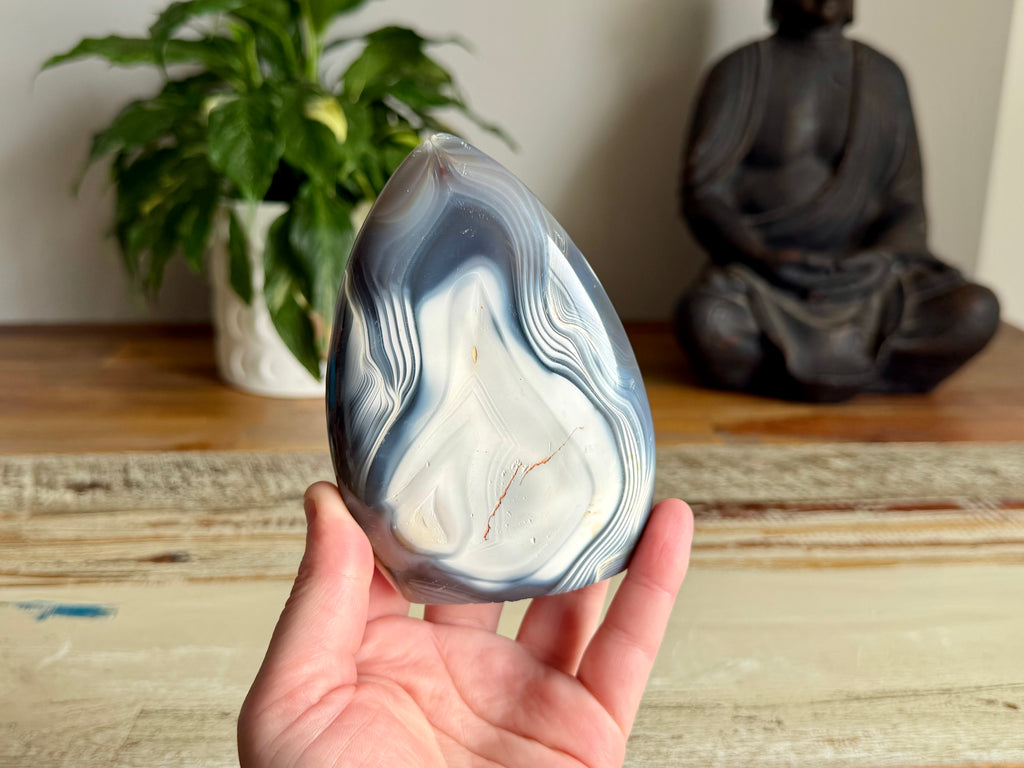 Orca Agate Freeform