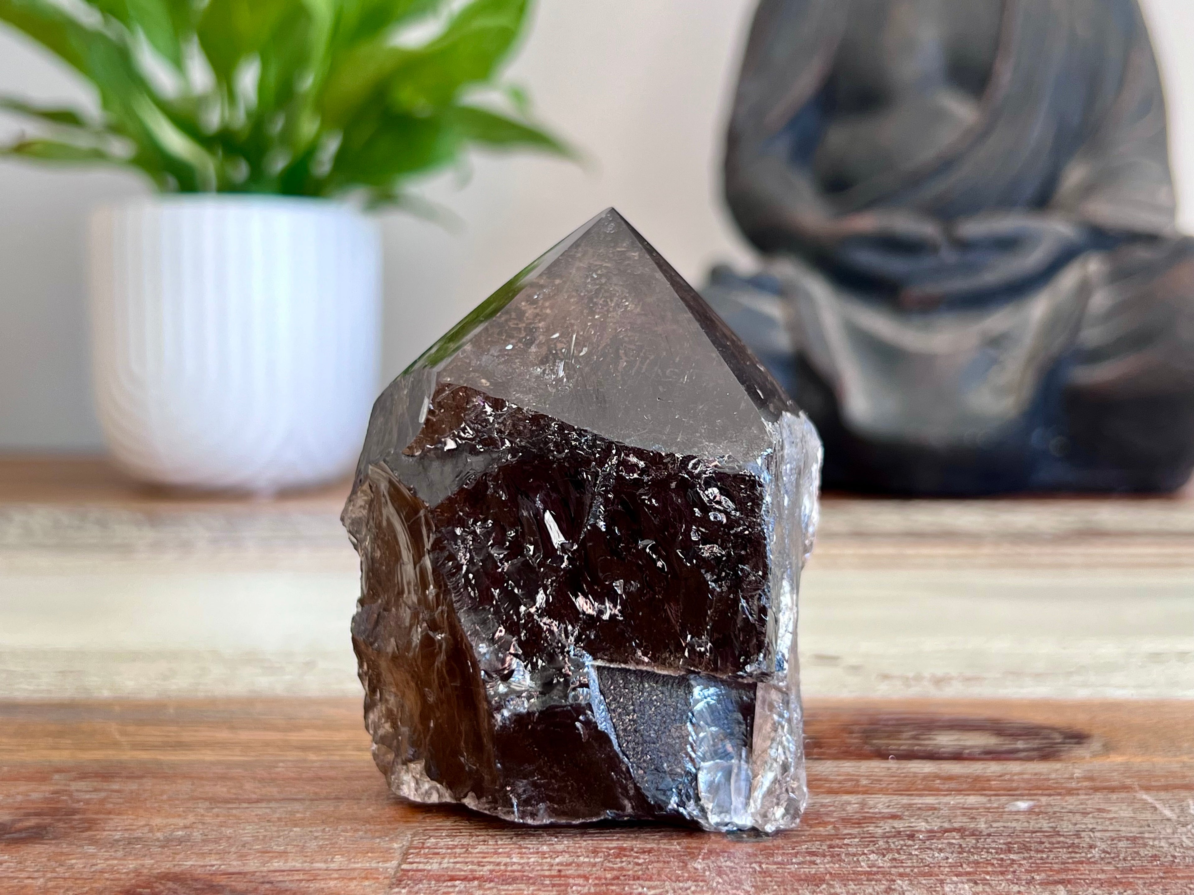 Smokey Quartz Rough/ Polished Point