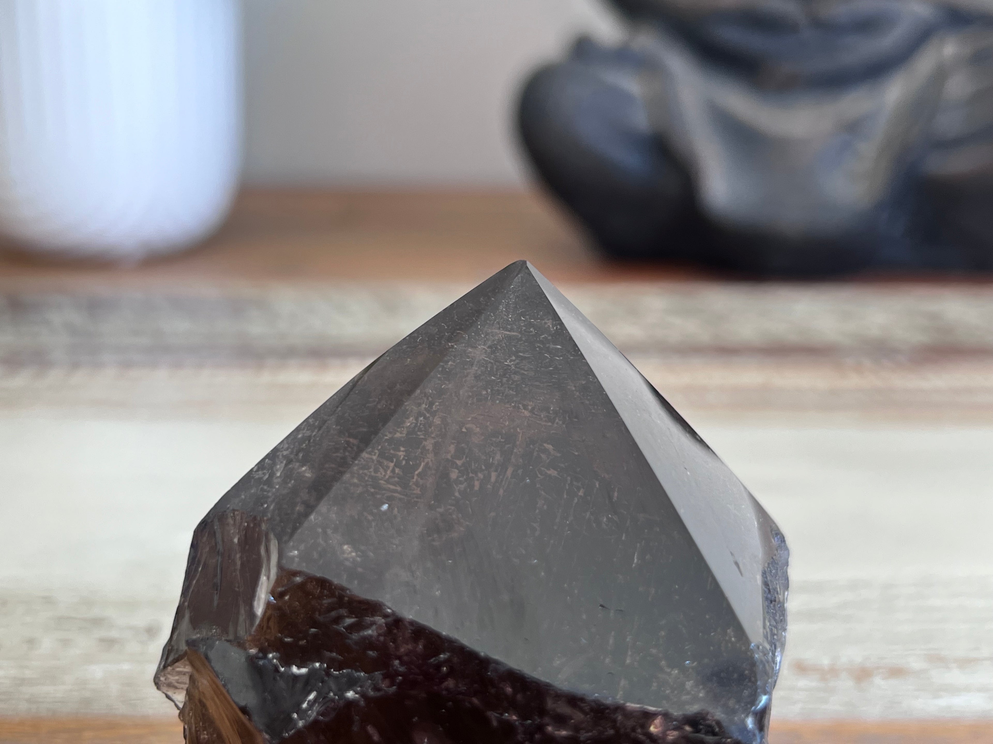Smokey Quartz Rough/ Polished Point