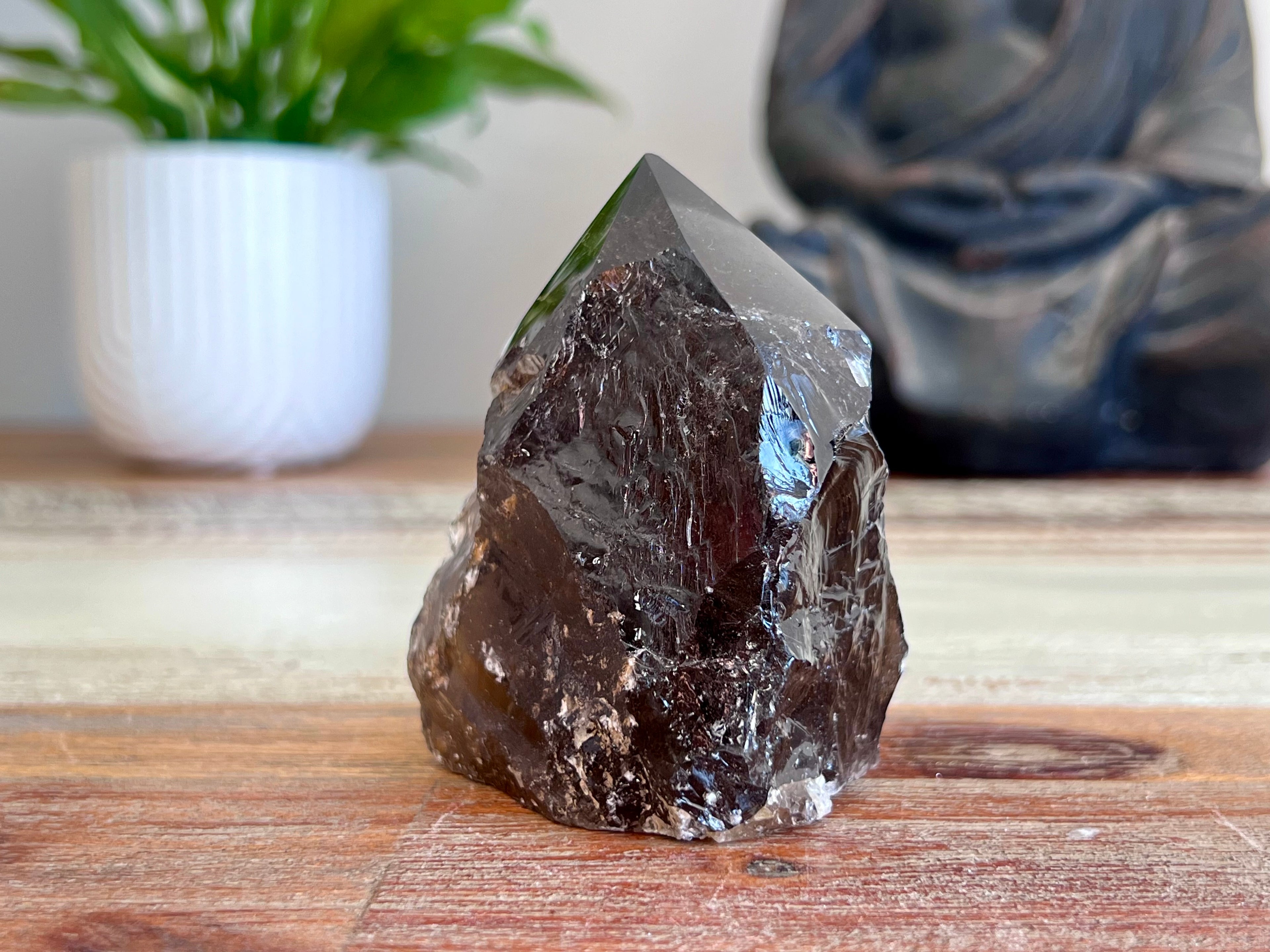 Smokey Quartz Rough/ Polished Point