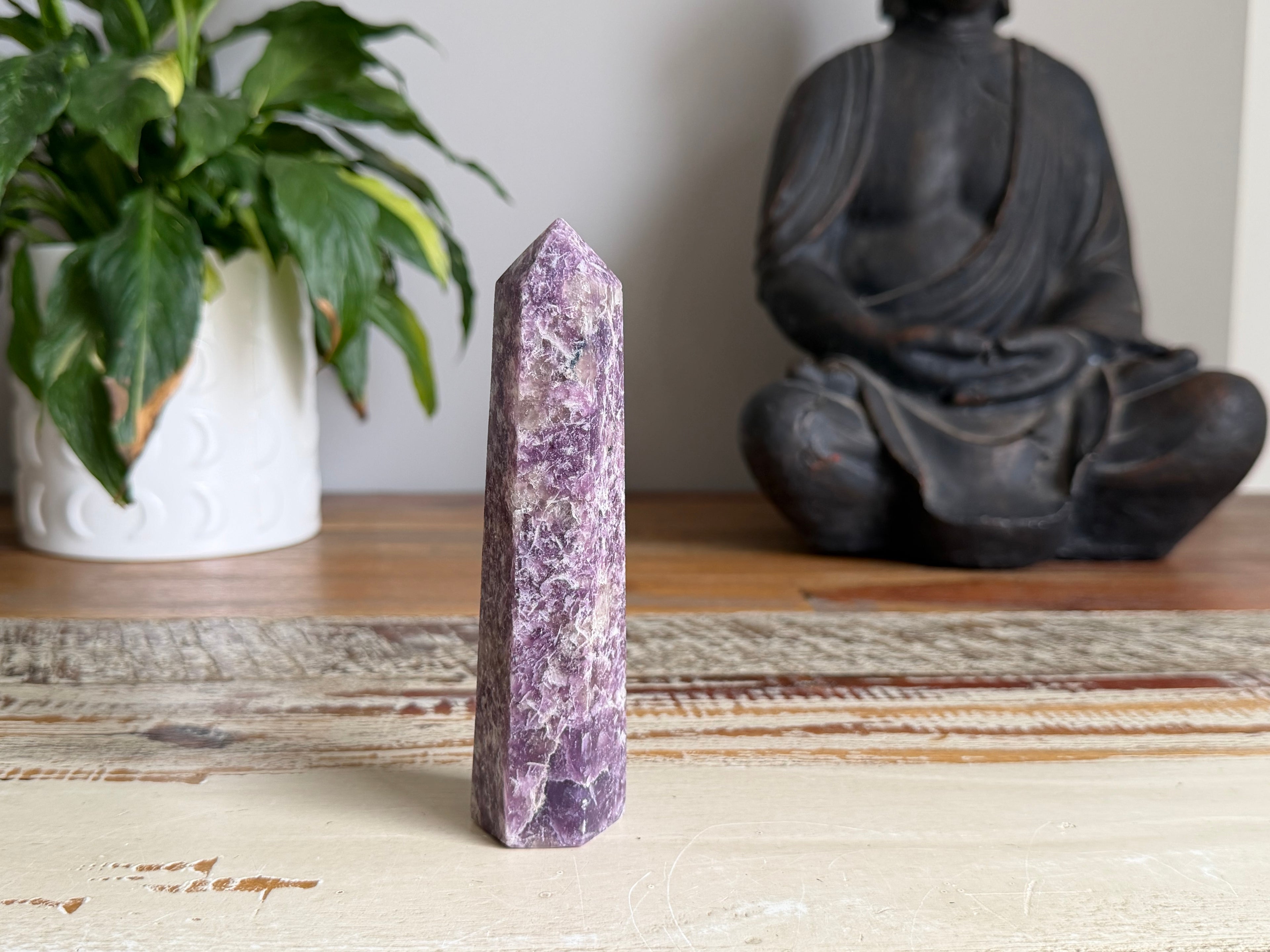 Lepidolite Tower