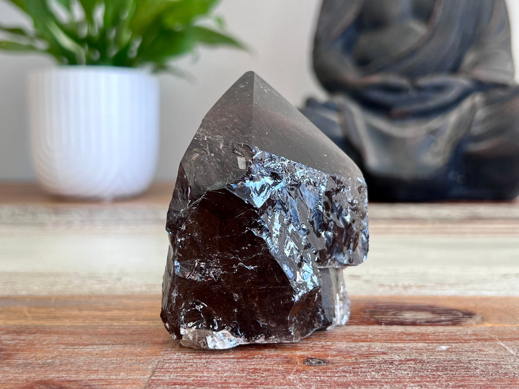 Smokey Quartz Rough/ Polished Point