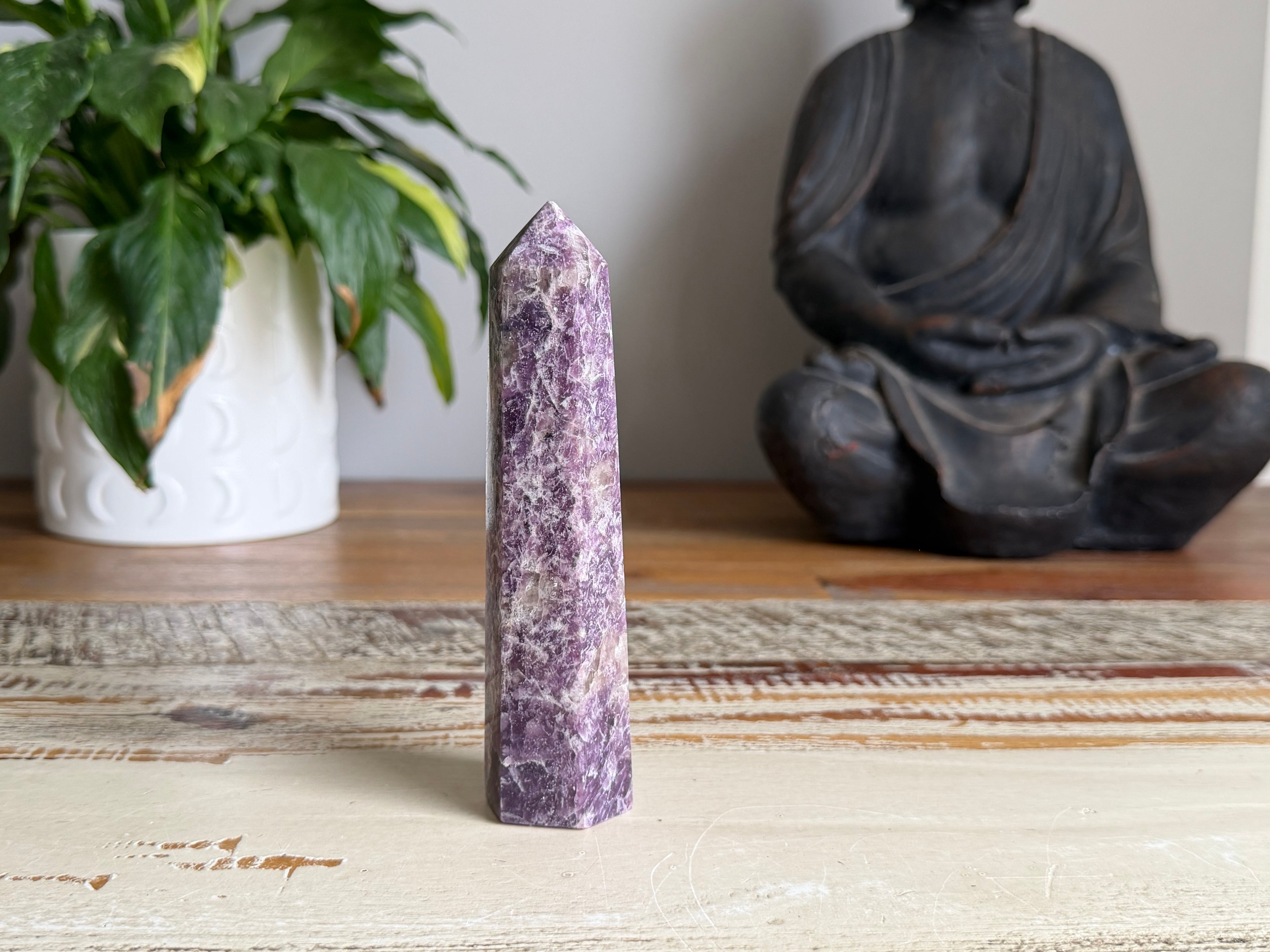 Lepidolite Tower