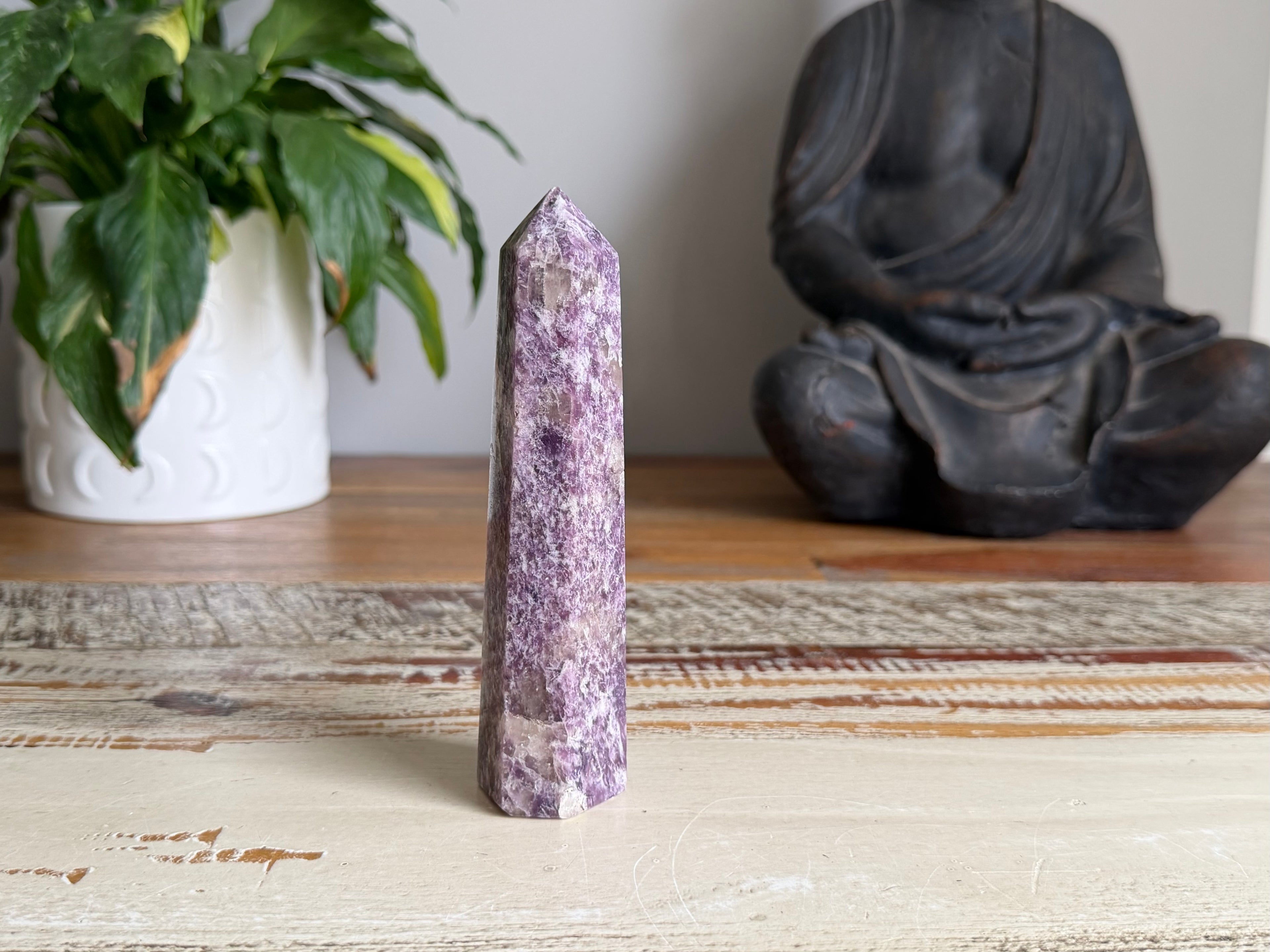 Lepidolite Tower