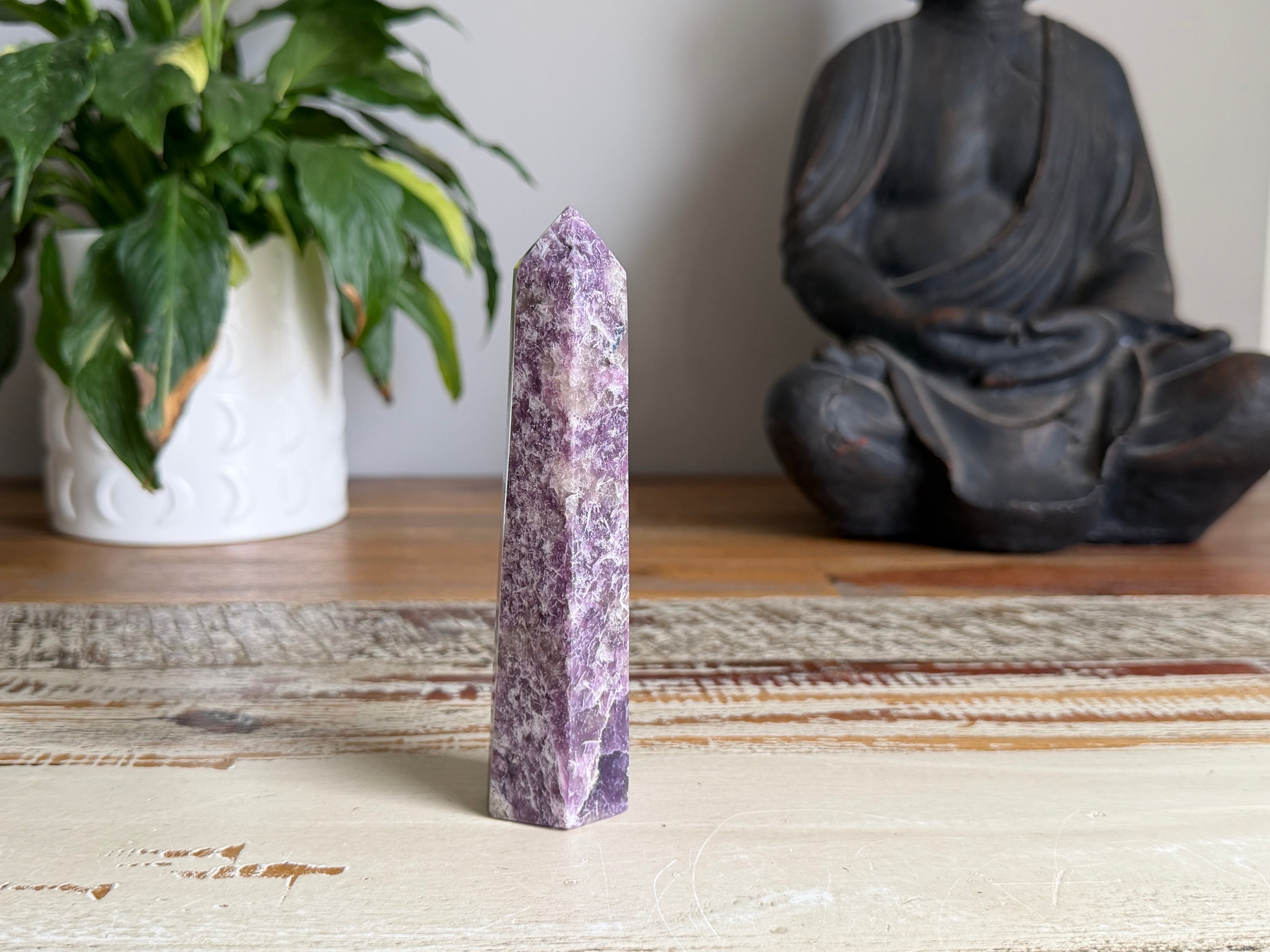 Lepidolite Tower