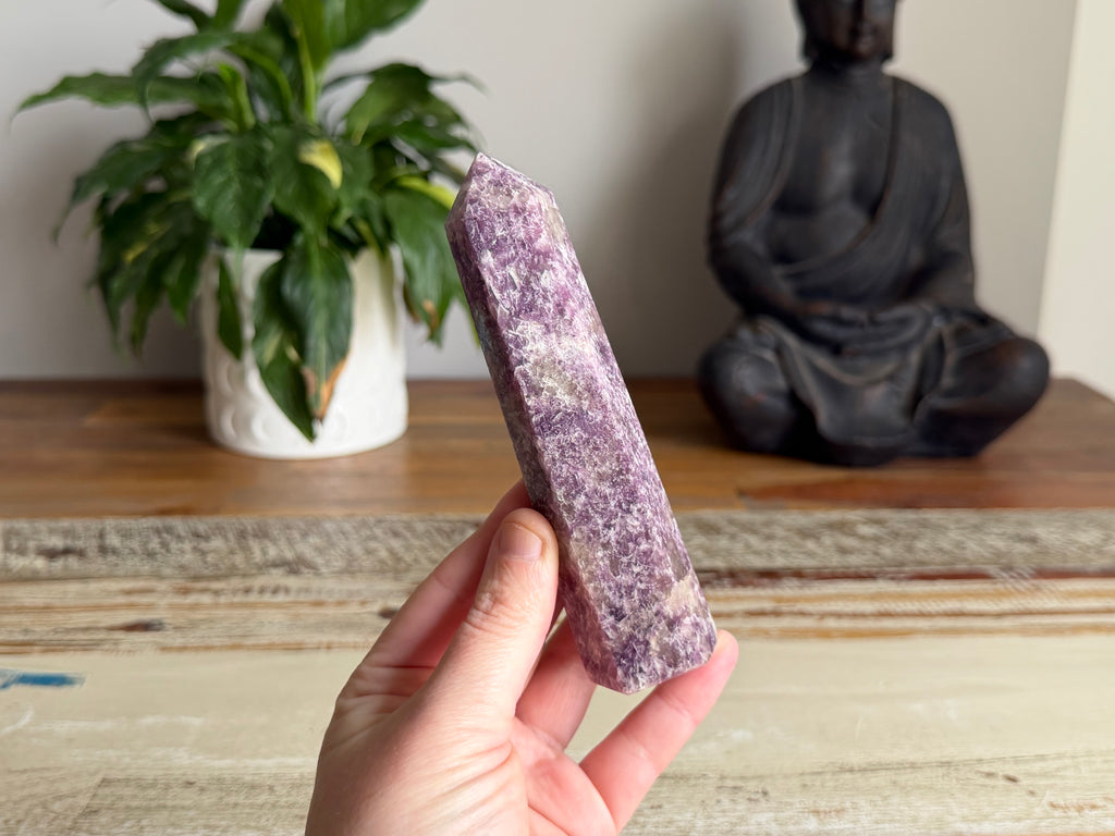 Lepidolite Tower
