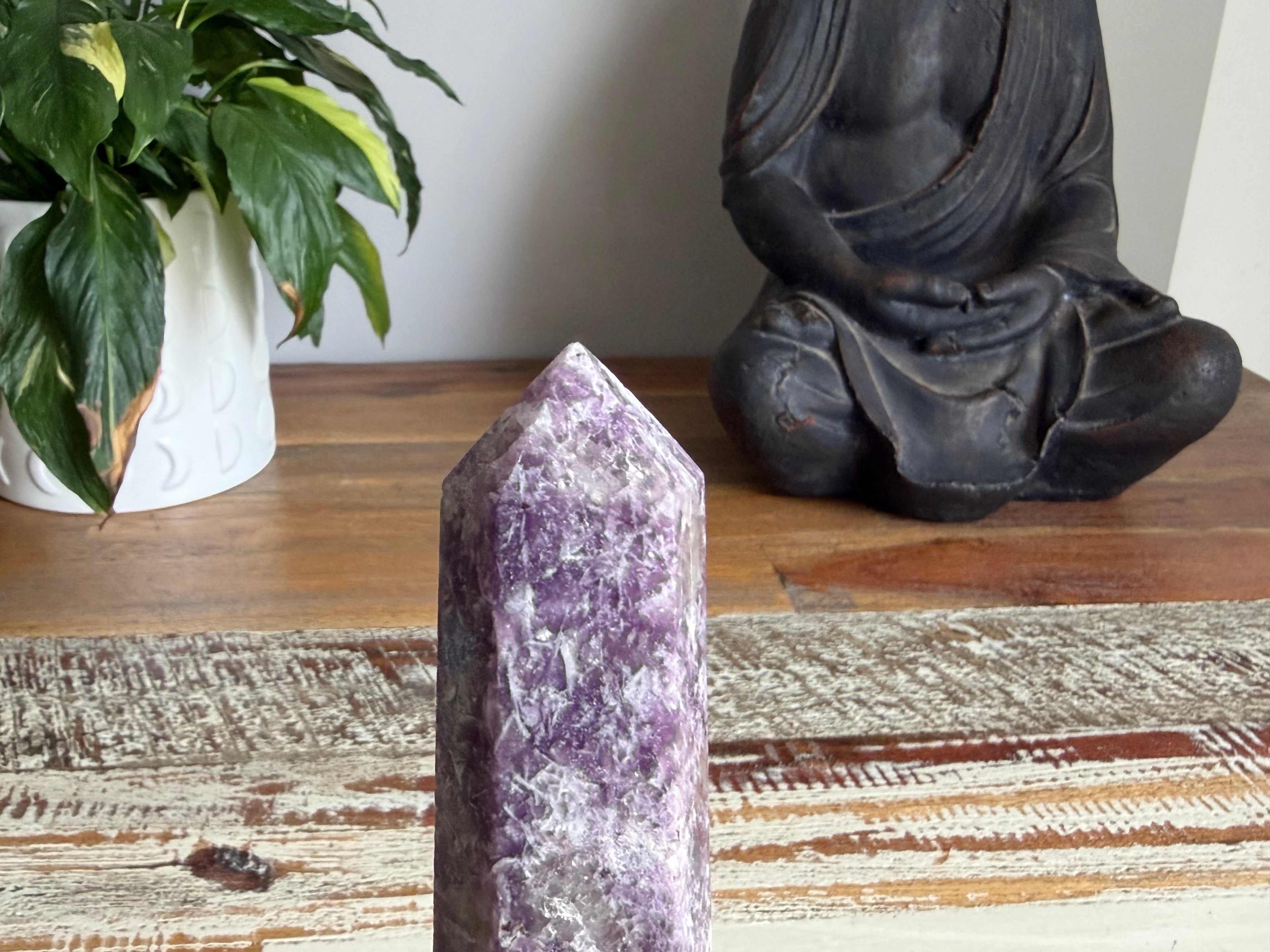Lepidolite Tower