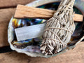 Energy Cleansing Kit – White Sage, Palo Santo, Selenite & Abalone Shell