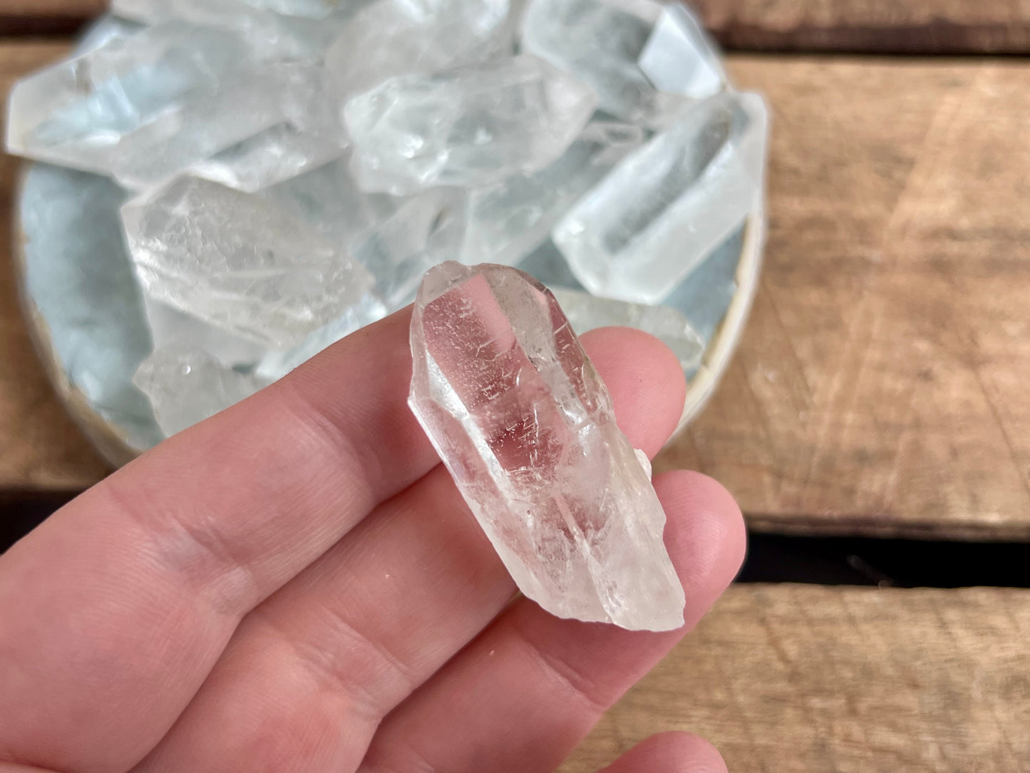 Clear Quartz Natural Point