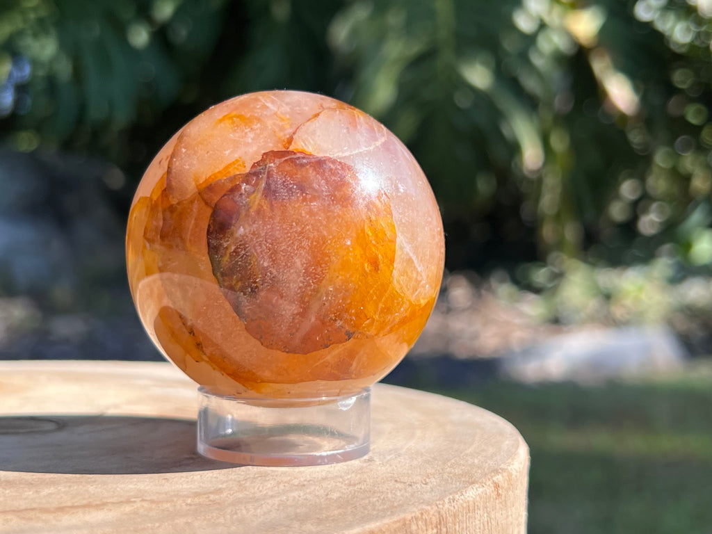 Golden Healer Quartz with warm golden hues and translucent clarity, known for its powerful healing energy and connection to divine light