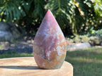 The other side of the ocean jasper flame showing of the range of beautiful colours 