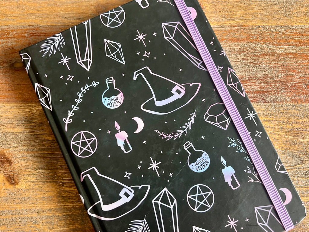 Crystal Witch Notebook