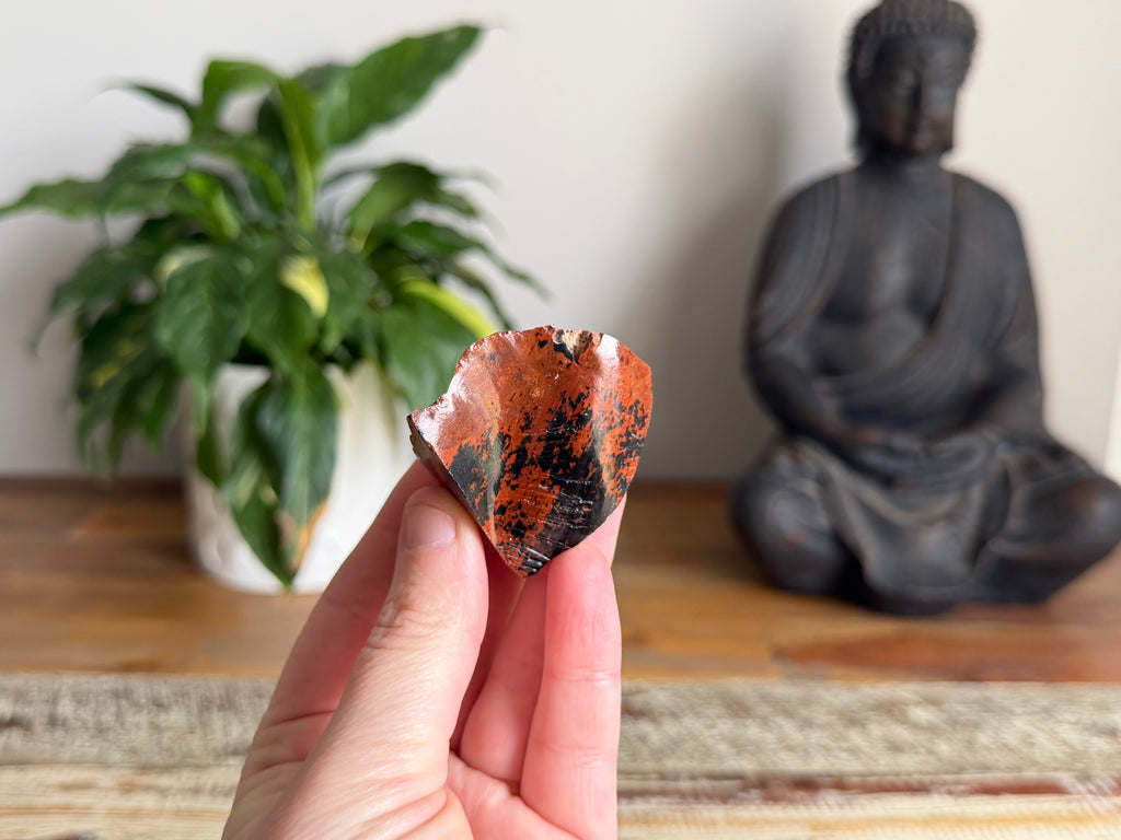 Mahogany Obsidian Rough
