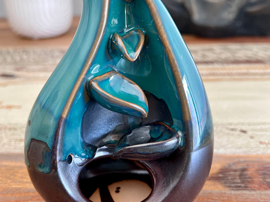 Teardrop Back Flow Incense Burner