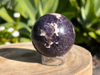 Lepidolite Sphere