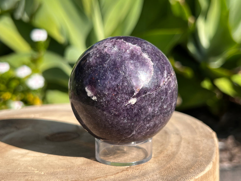Lepidolite Sphere