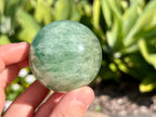 Green Fluorite Sphere