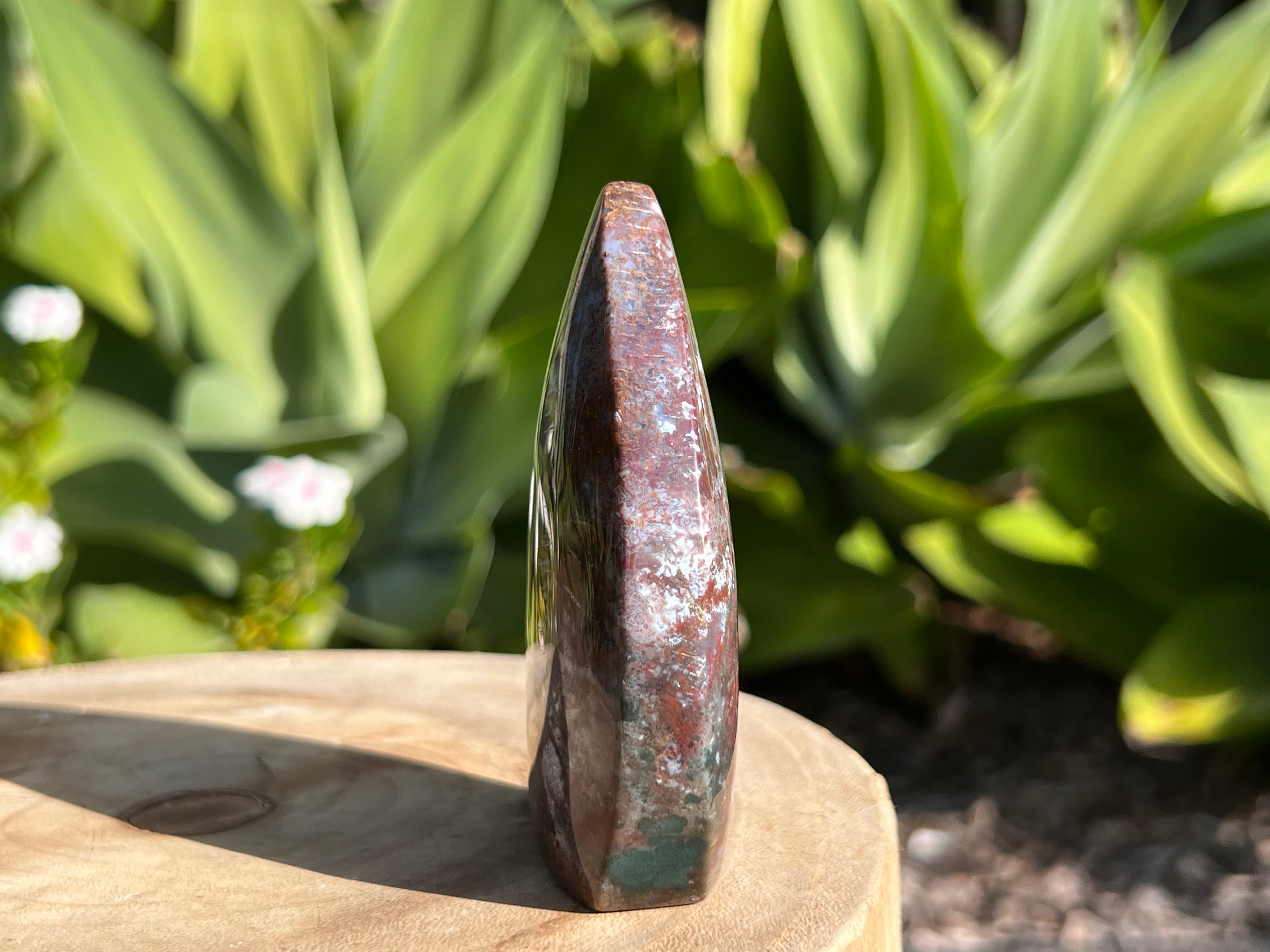 Ocean jasper side view 