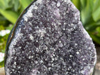 Amethyst cluster with polished edges. amethyst for spiritual protection and intuition. Natural Crystal Cluster 