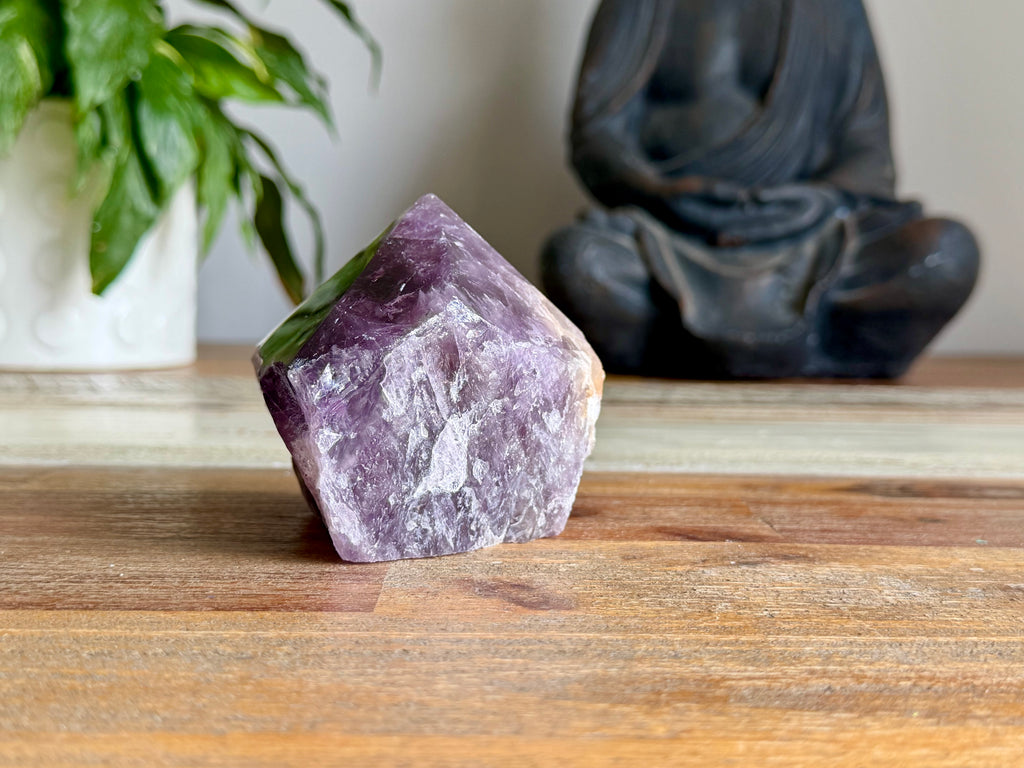 Amethyst Rough/ Polished Point